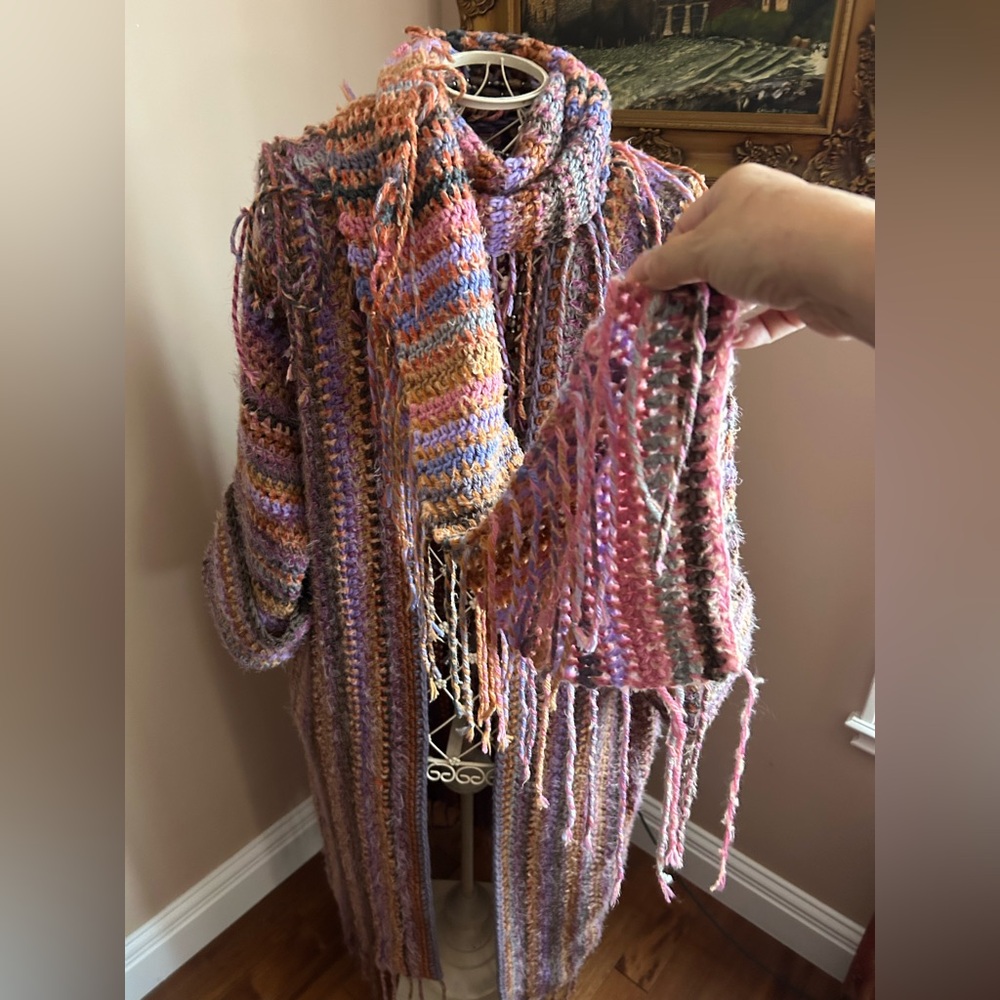 Veste boho Xl création Dee Dee (Unique) - Picture 4 of 14